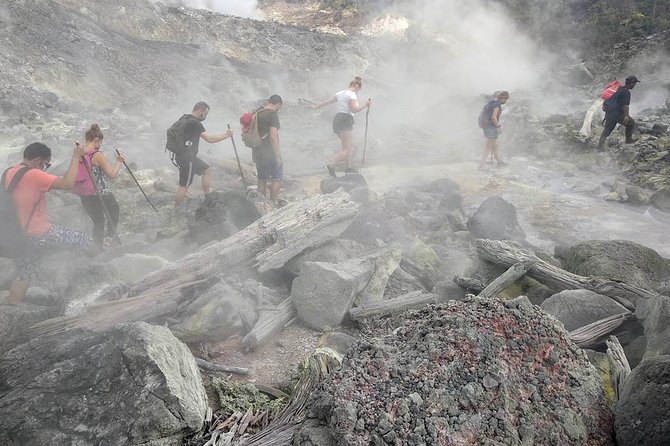volcano hike and jungle trekking adventure - A day in Halimun Salak National Park starts fast in Bogor