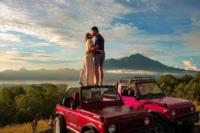 Volcano Jeep Adventure and Ubud Tour - Mount Batur Jeep Ride: 4WD Off-Road Time at 1,717m