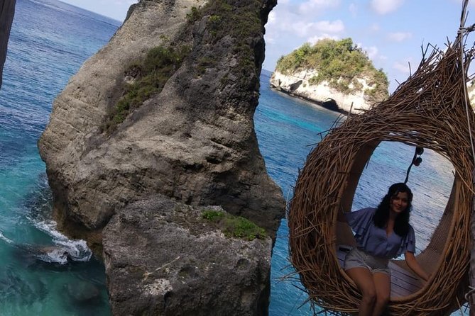 West And East Nusa Penida Tour,Depart From The Island of Bali - Paluang Cliff and Kelingking Beach: the T-Rex view, and the low-tide tip