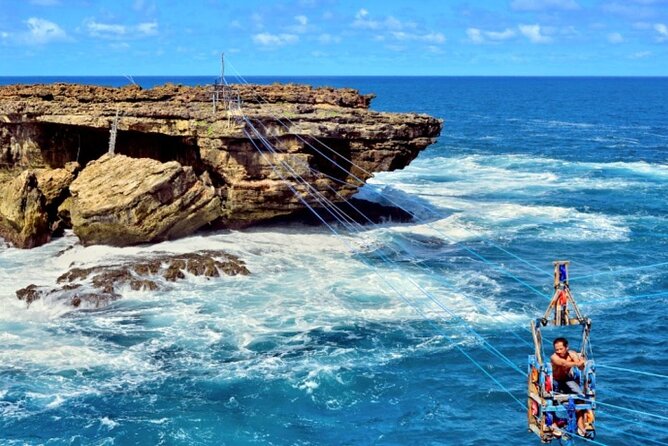 Yogyakarta a day tour Jomblang Cave & Timang Beach - Key highlights at a glance